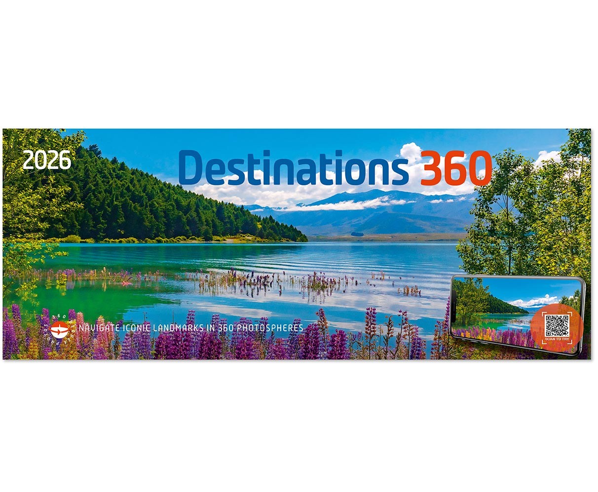 Destinations360 Desk Calendar