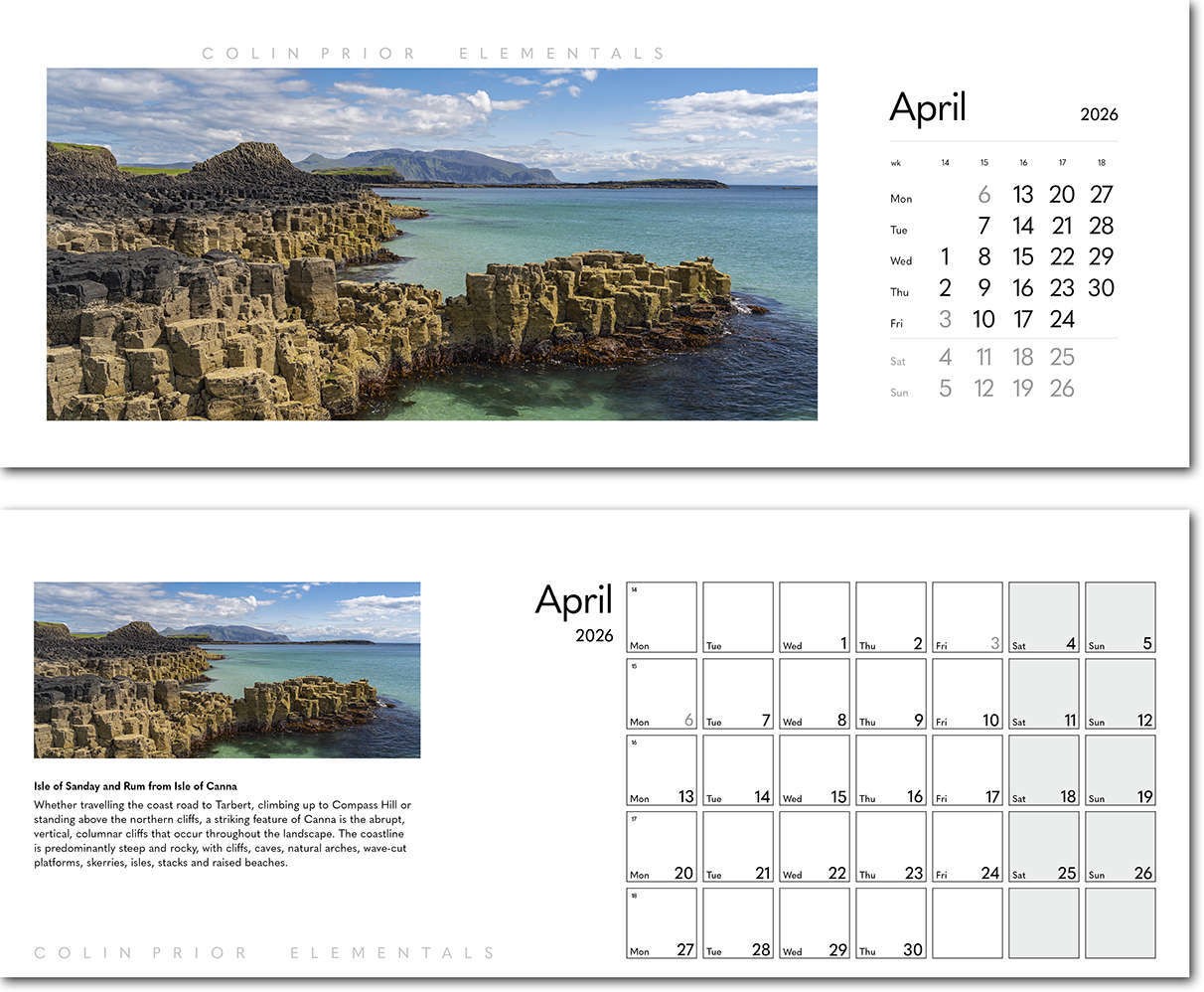 Colin Prior Task Station Desk Calendar