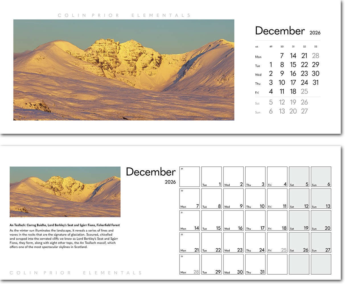 Colin Prior Task Station Desk Calendar