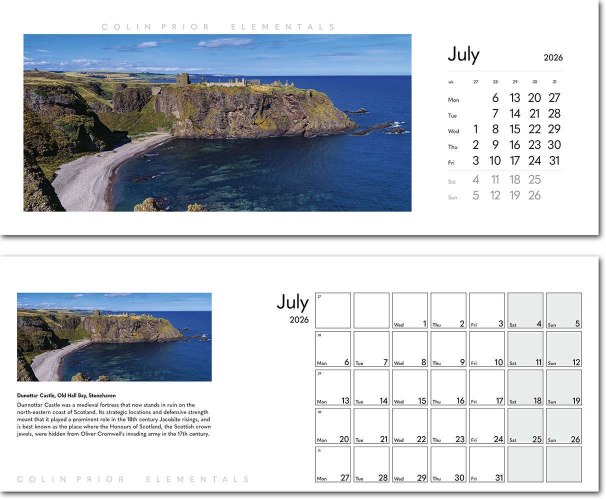 Colin Prior Task Station Desk Calendar