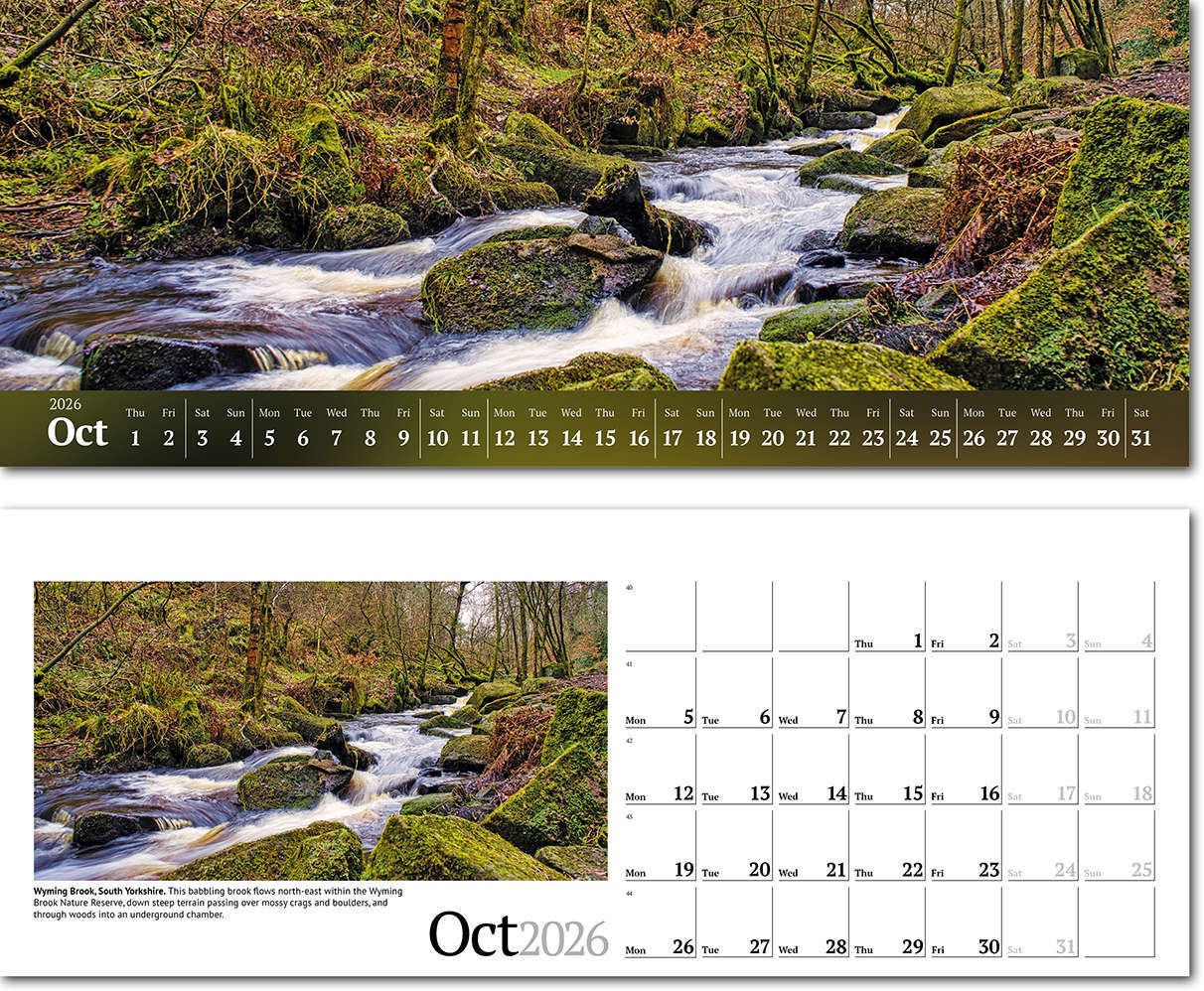 Wild Britain Task Station Desk Calendar