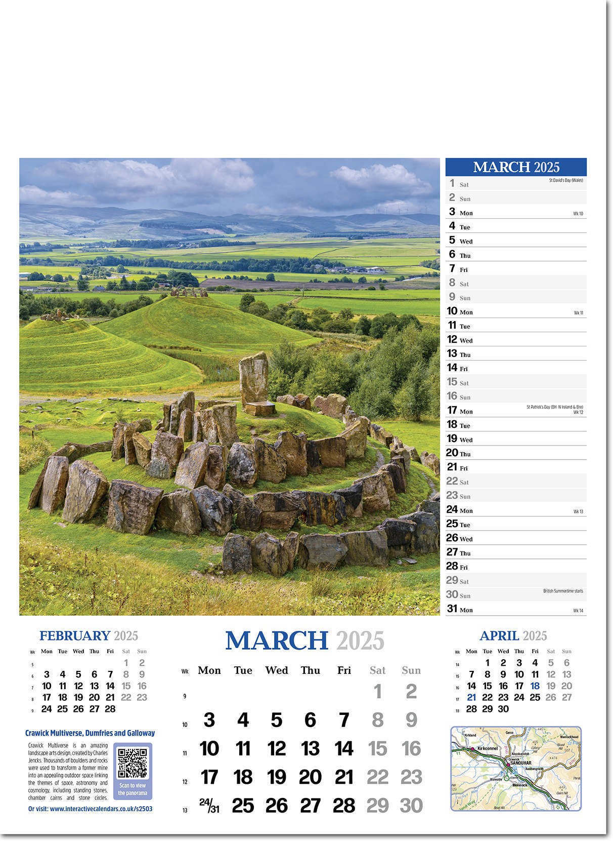 Splendour of Scotland Calendar