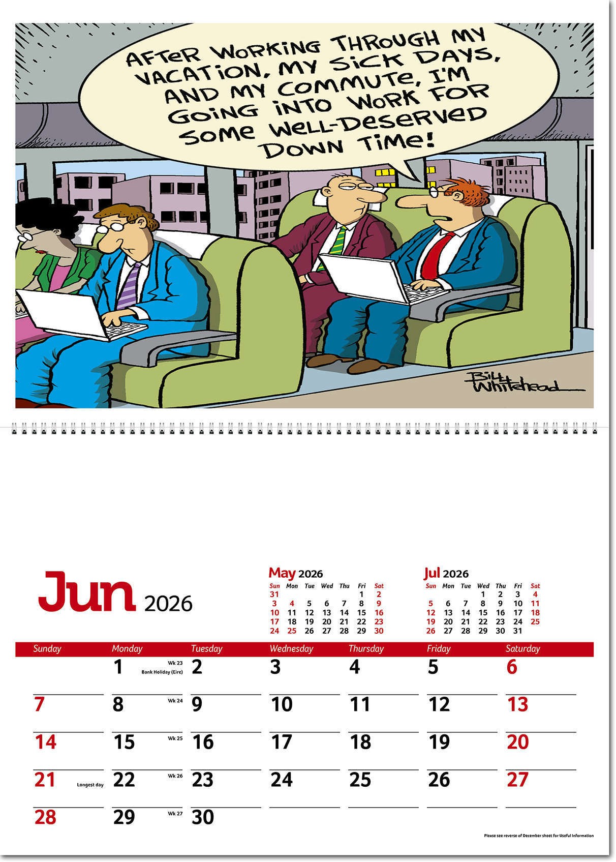 Working Wind-Ups Postage Saver Calendar