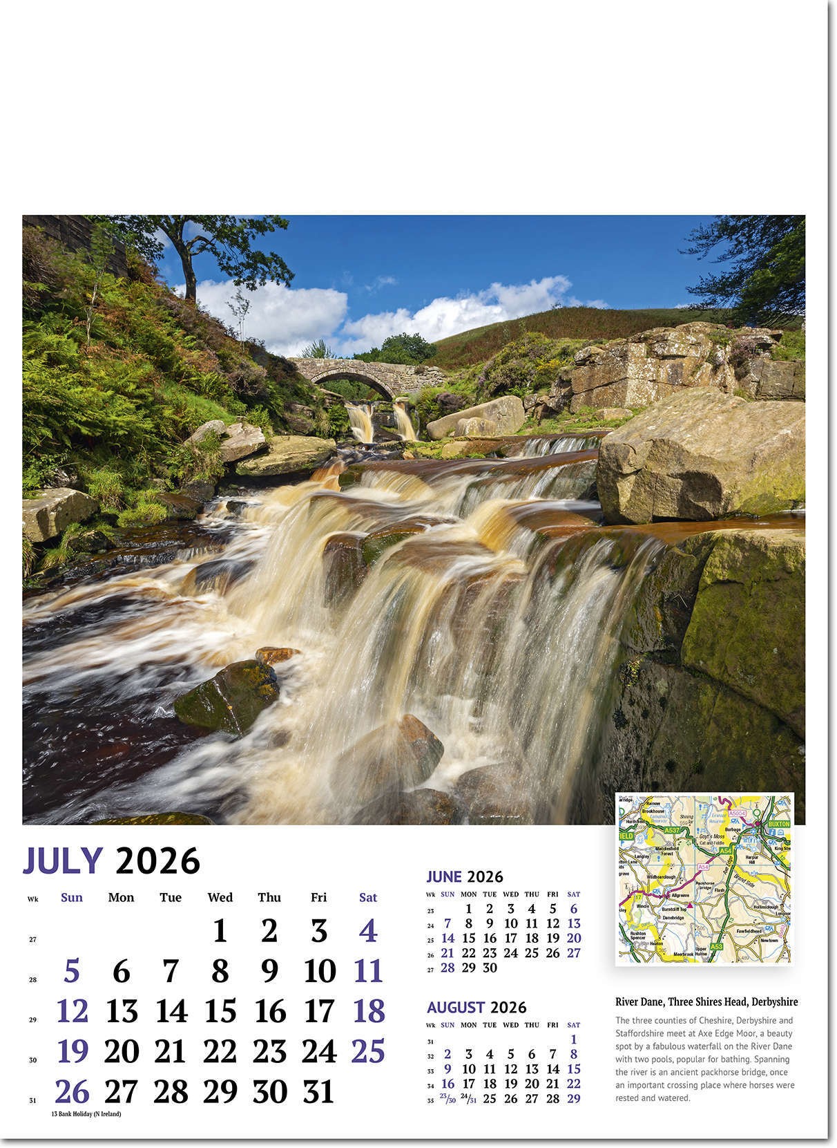 Beautiful Britain Wall Calendar