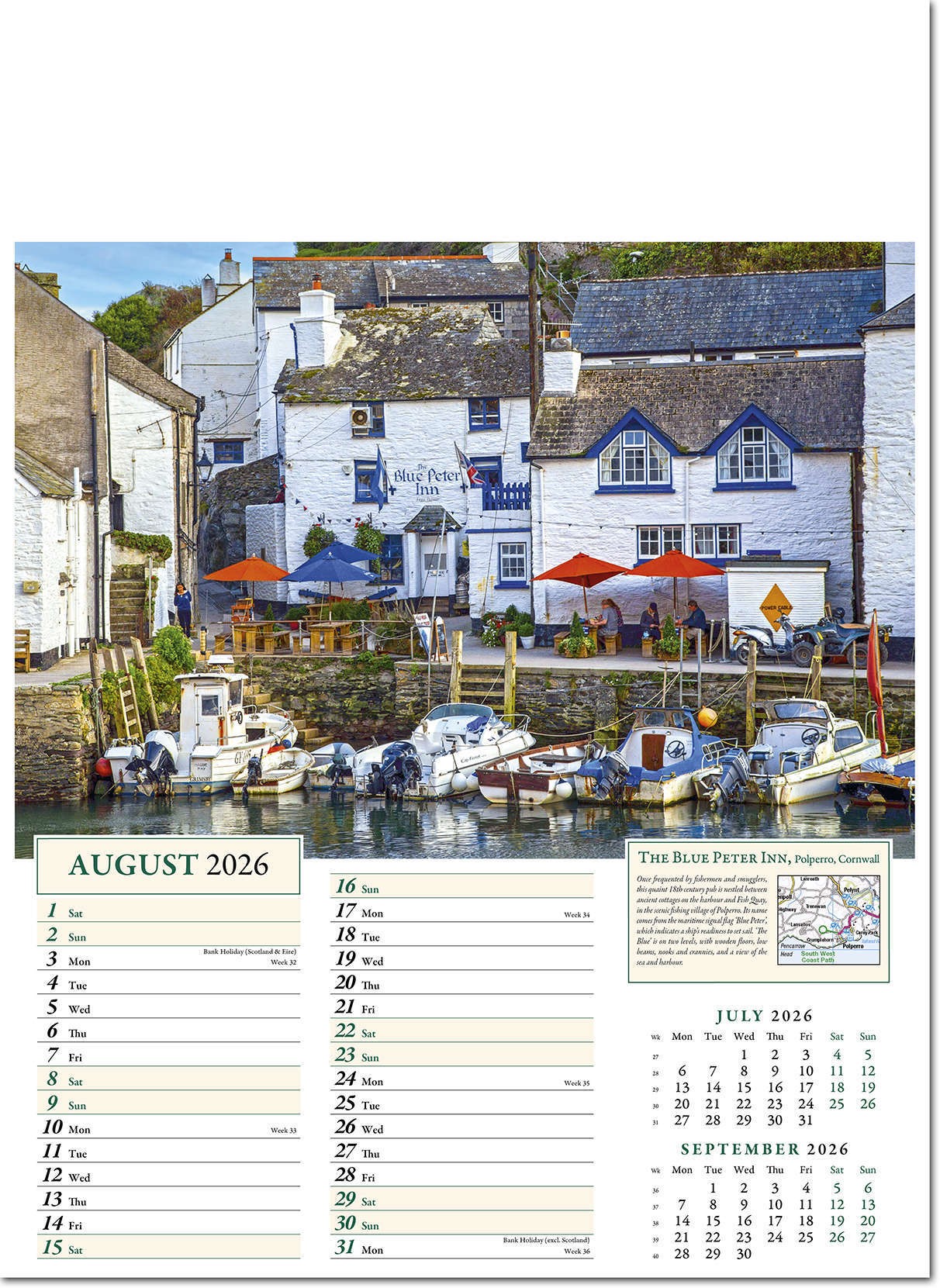 Olde Worlde Inns Calendar