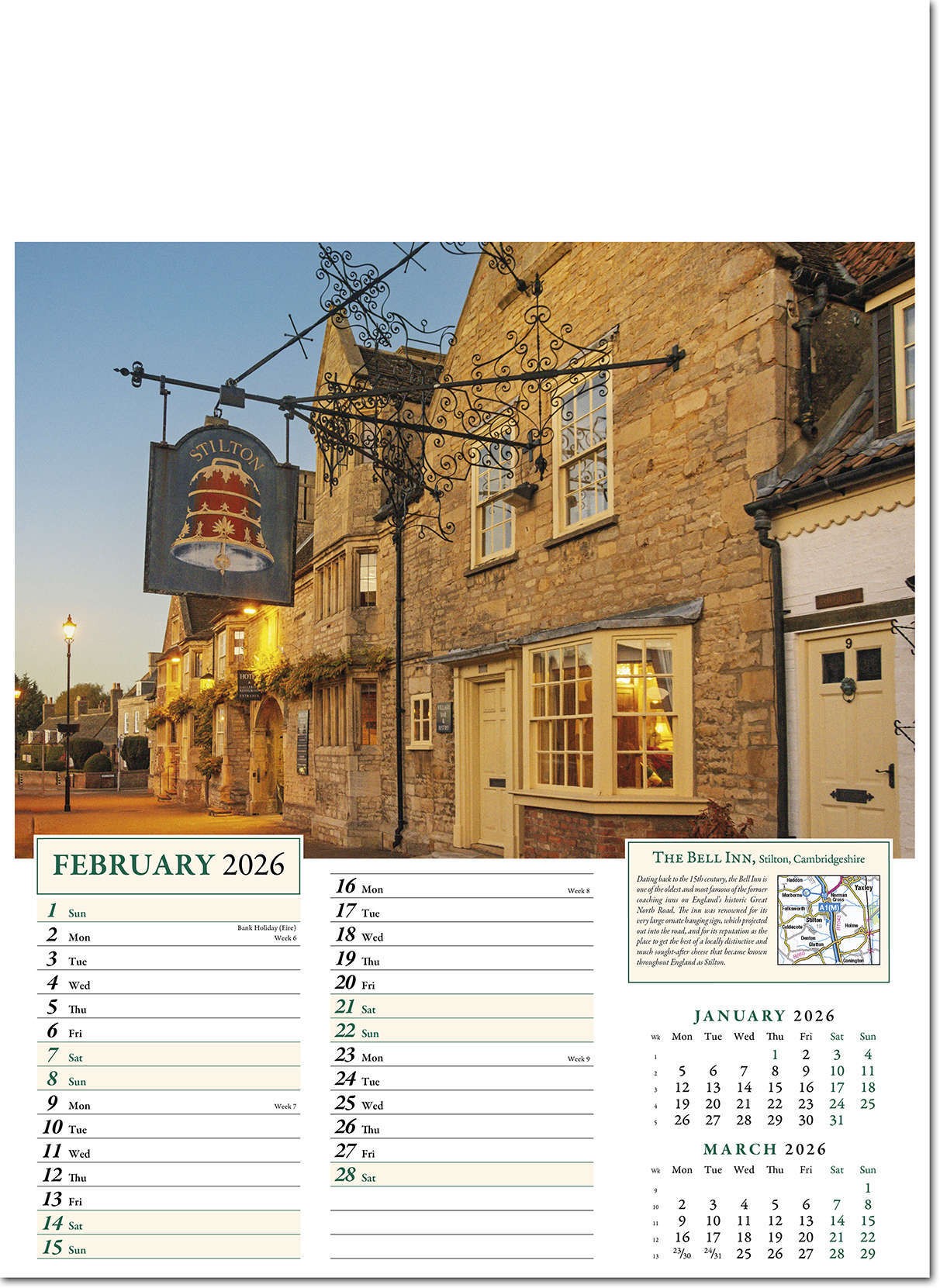 Olde Worlde Inns Calendar