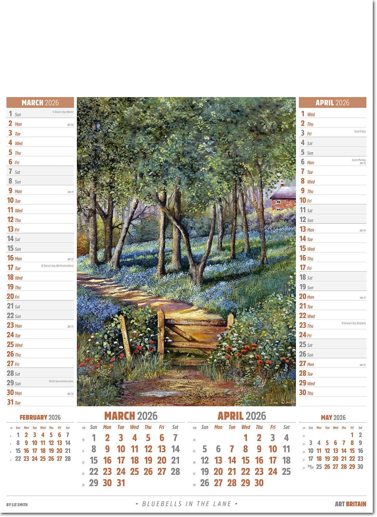 Art Britain Calendar