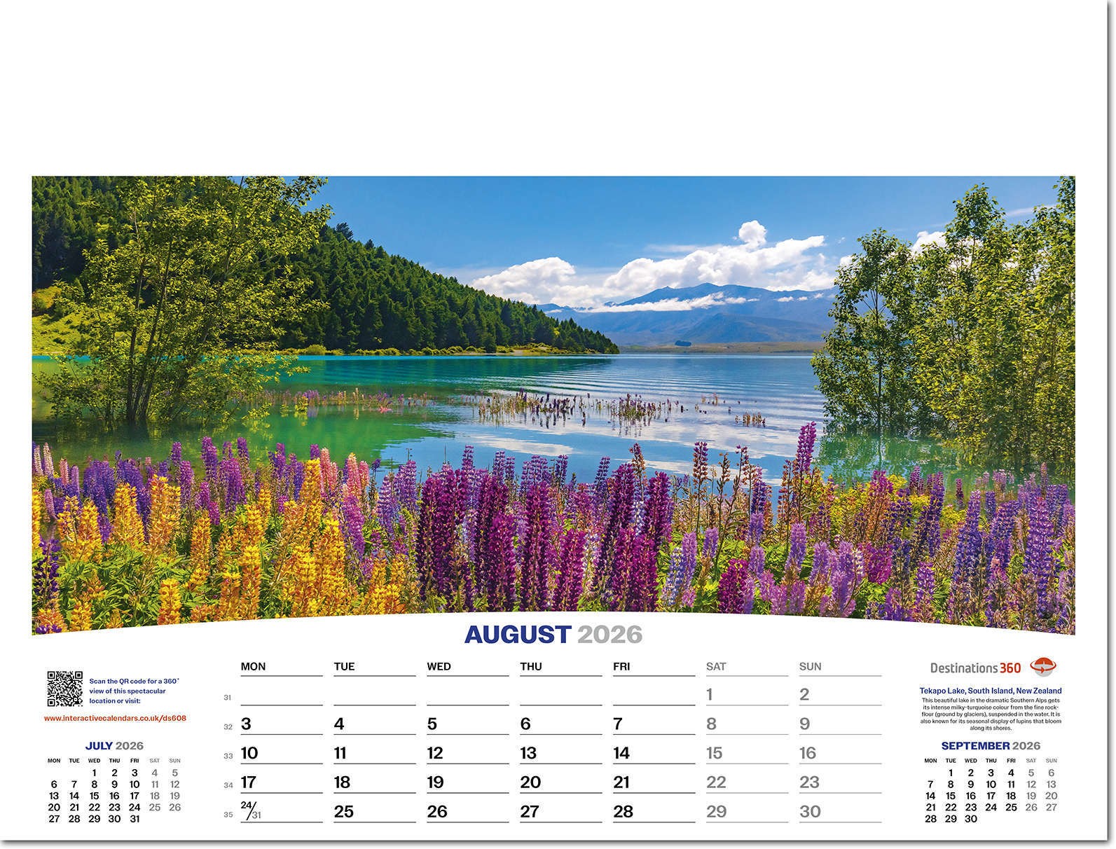 Destinations360 Calendar