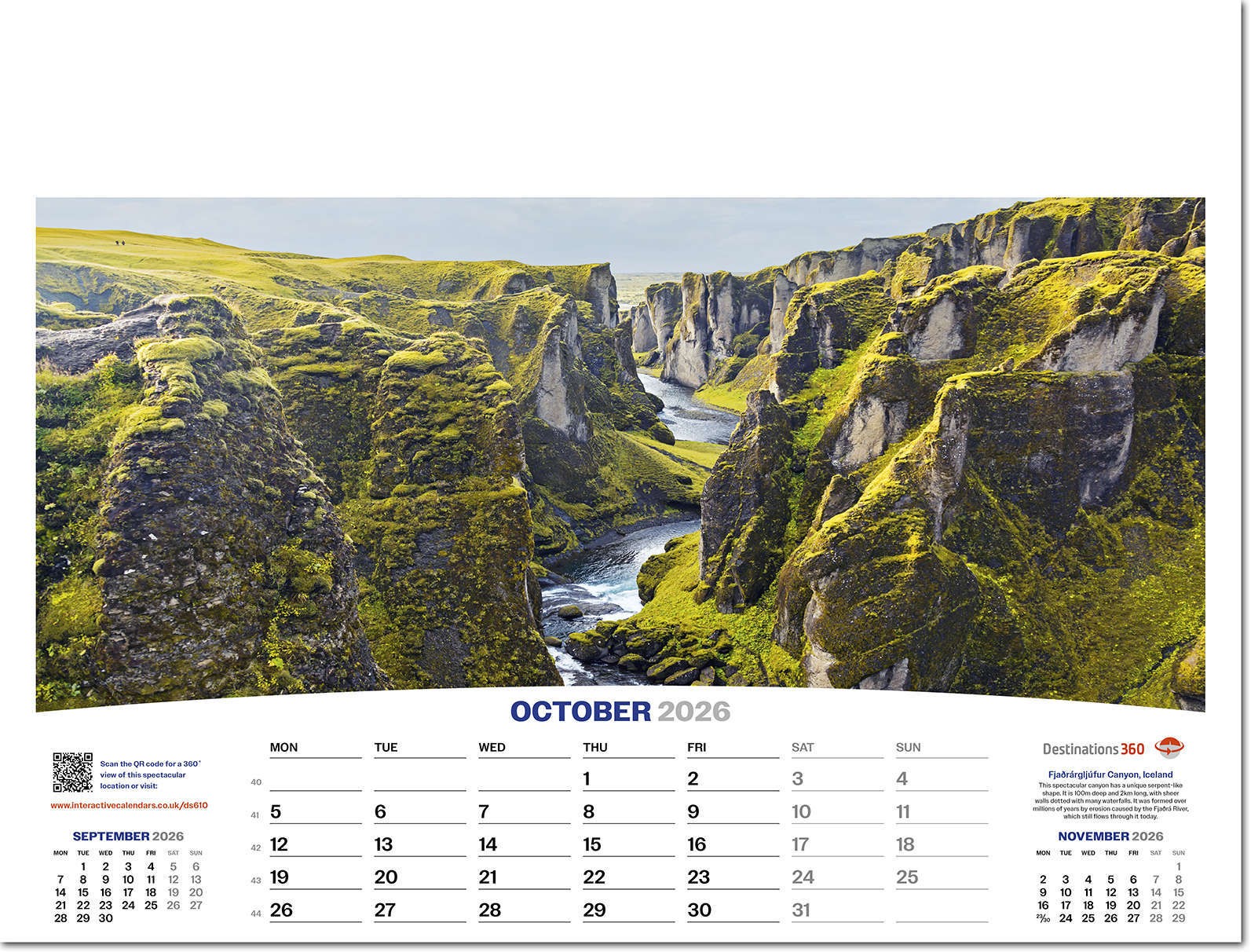 Destinations360 Calendar