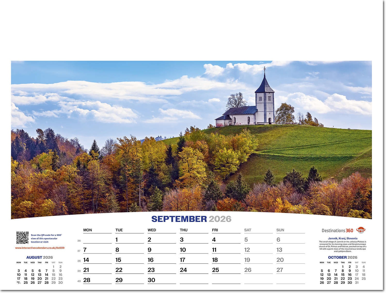 Destinations360 Calendar