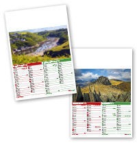 Beauty of Wales Calendar